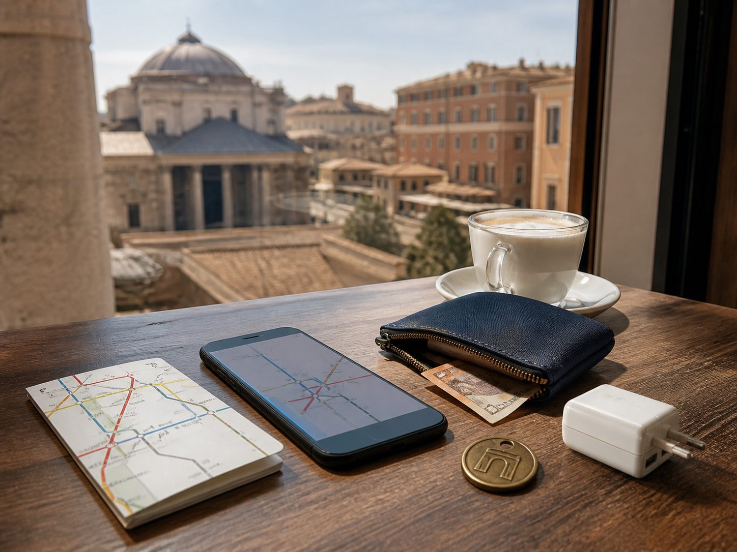 Repères pratiques de transport et de paiement à Rome